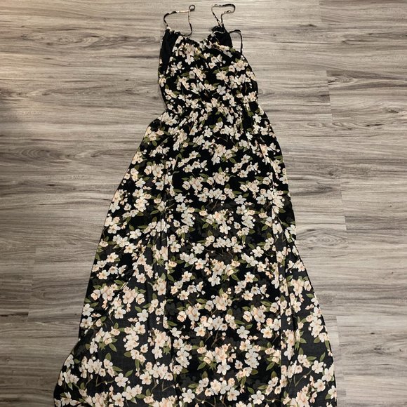 Forever 21 | Women's Floral Sleeveless Maxi Dress Size Medium - Picture 3 of 5